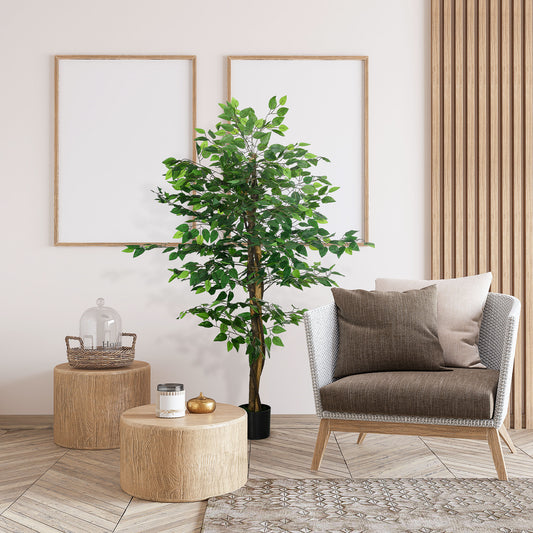 5ft Artificial Ficus with Pot