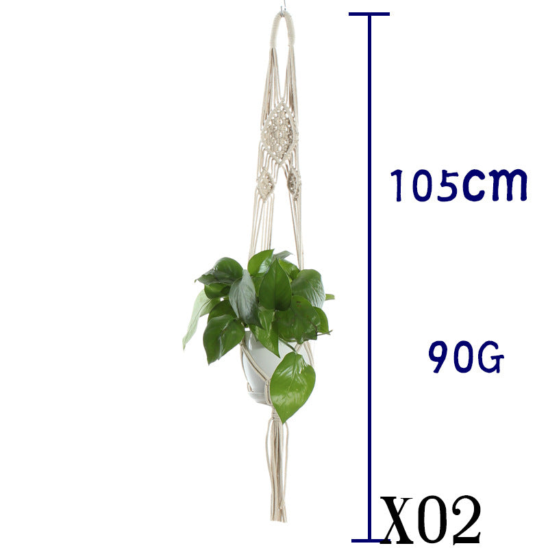 Cotton Rope Indoor Plant Hanger
