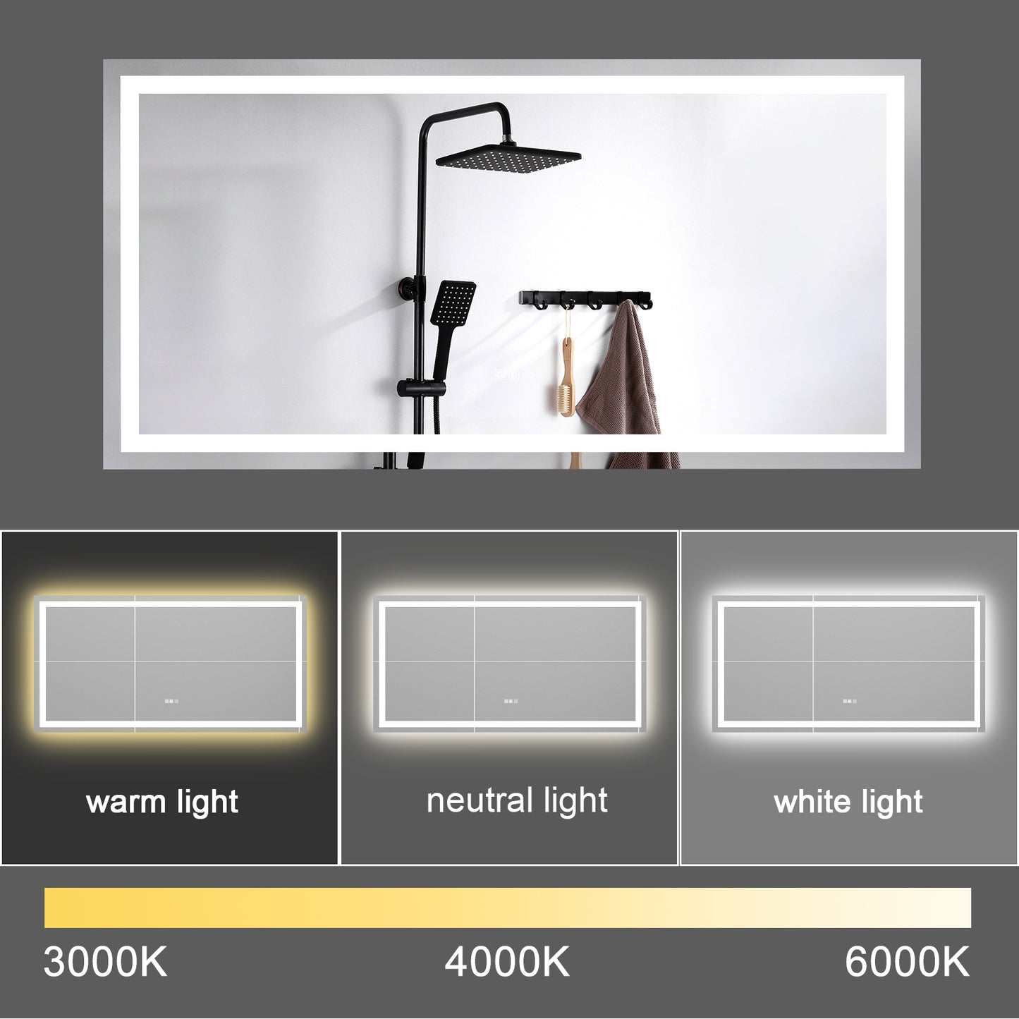 72"×36" LED Mirror Light
