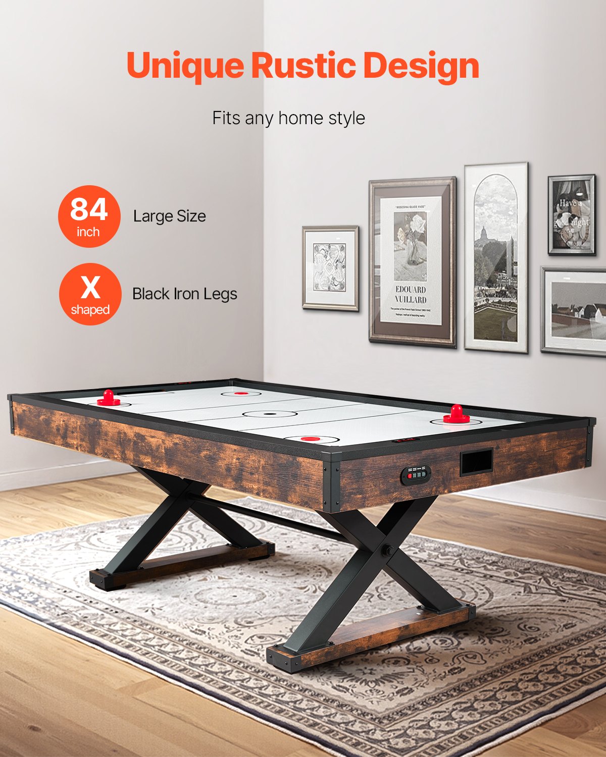 84" Air Hockey Table