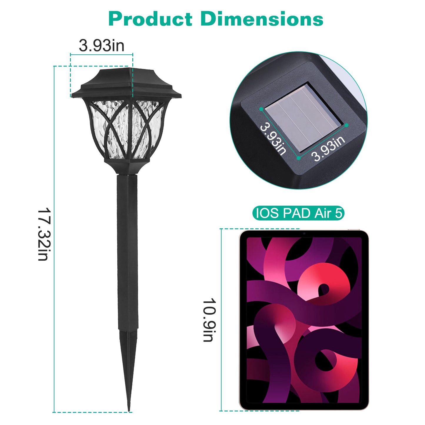 6Pack Solar Powered Lights