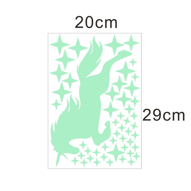 Glow in the Dark Bedroom Decoration Stickers