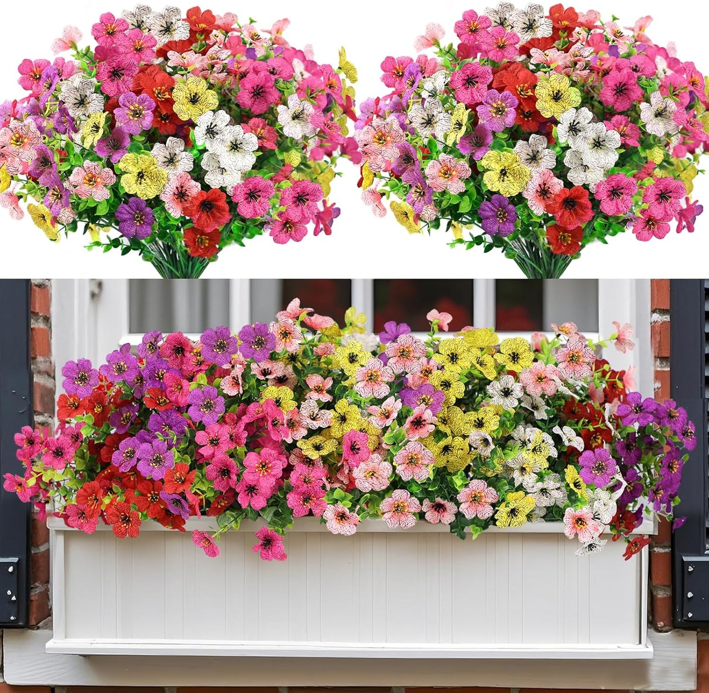 Realistic Artificial Flowers for Outdoors