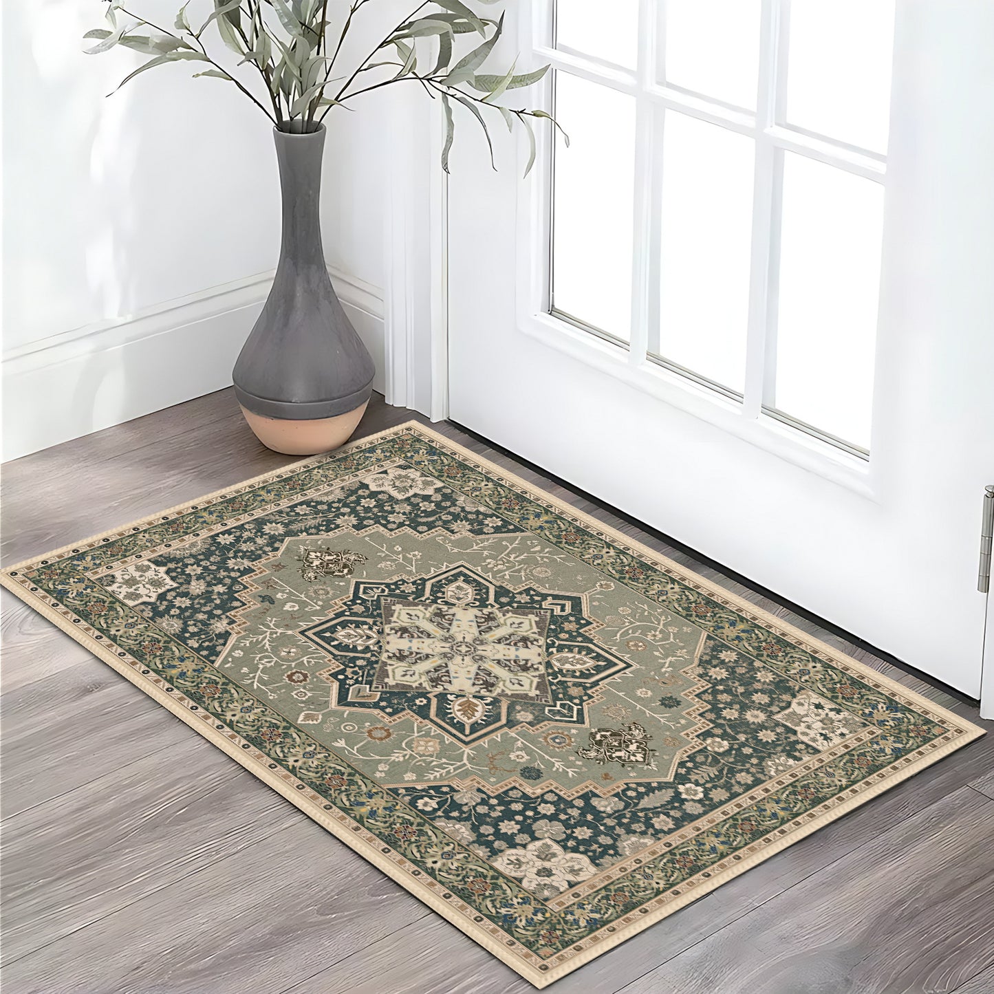 Boho Kitchen Rug Mat Sets 3