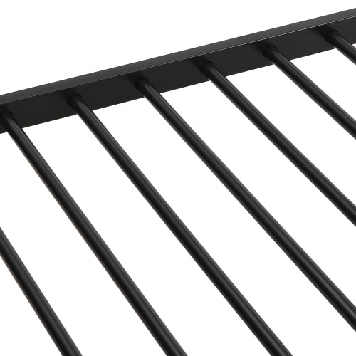 Full Over Full with Trundle Metal Bunk Bed