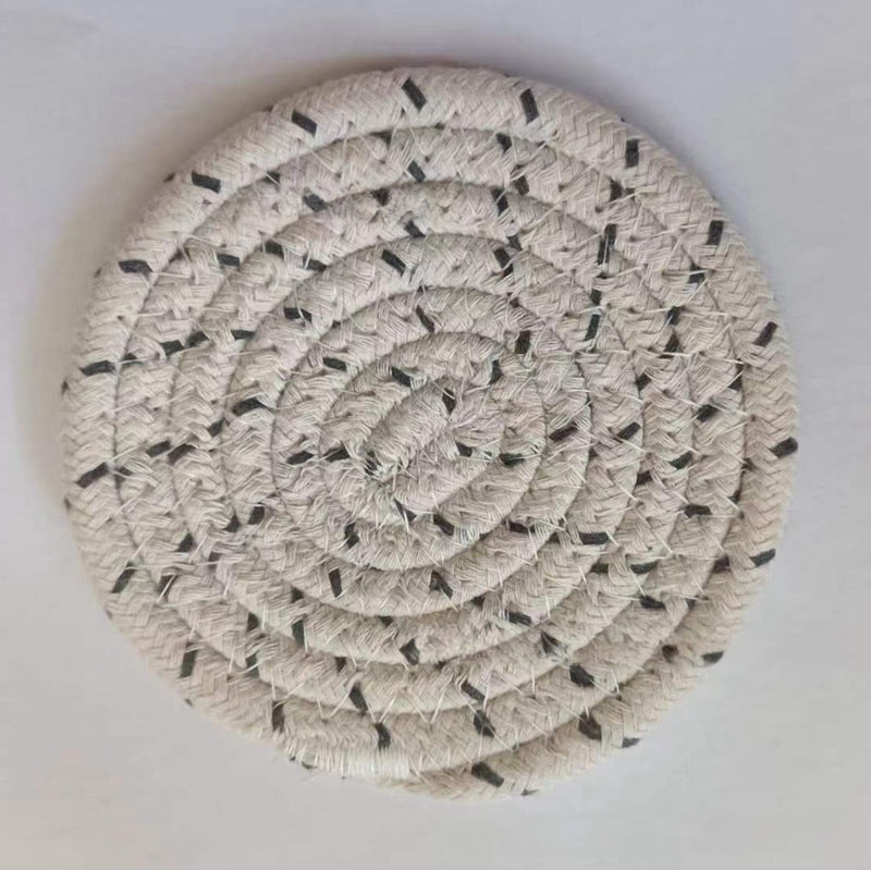 Cotton thread placemat