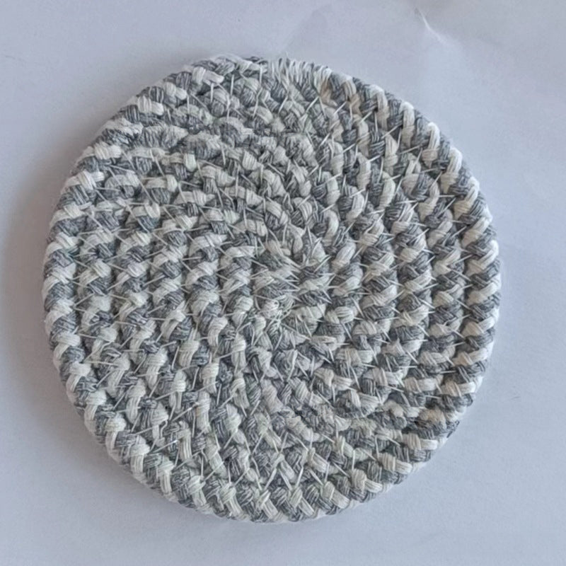 Cotton thread placemat