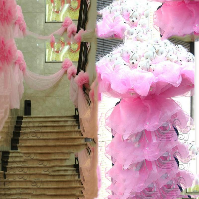 10m Crystal Tulle Decor