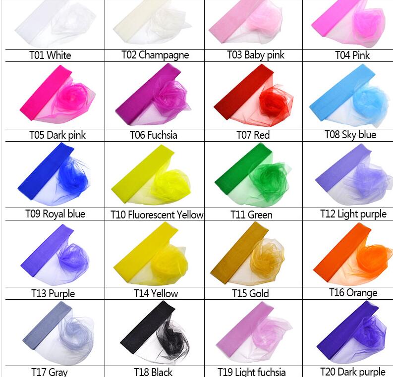 10m Crystal Tulle Decor