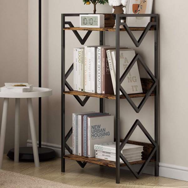3-tier Bookshelves For Small Spaces