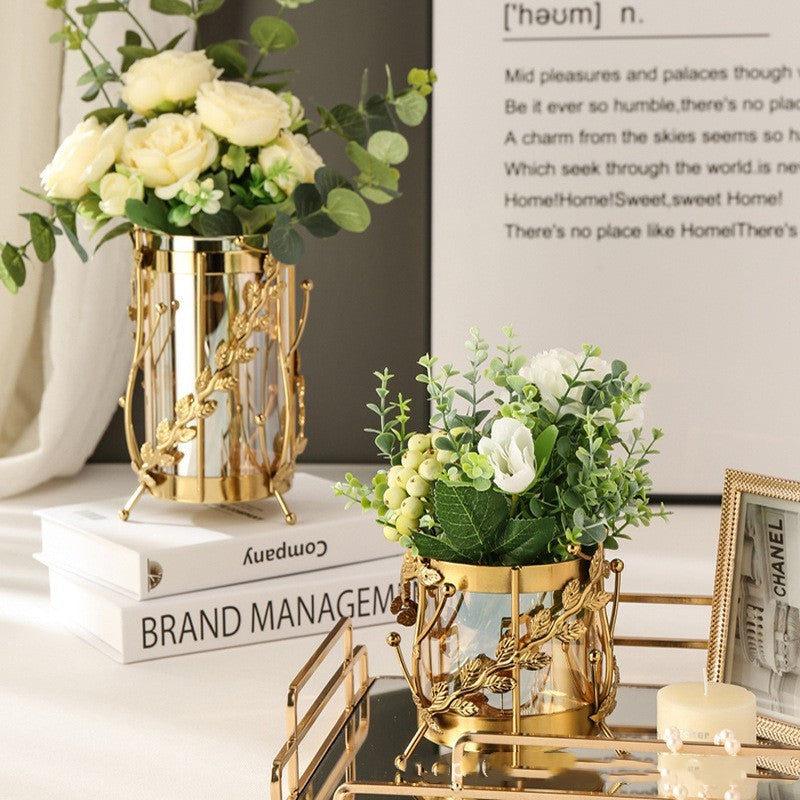 Metal Vase Ornament Decoration