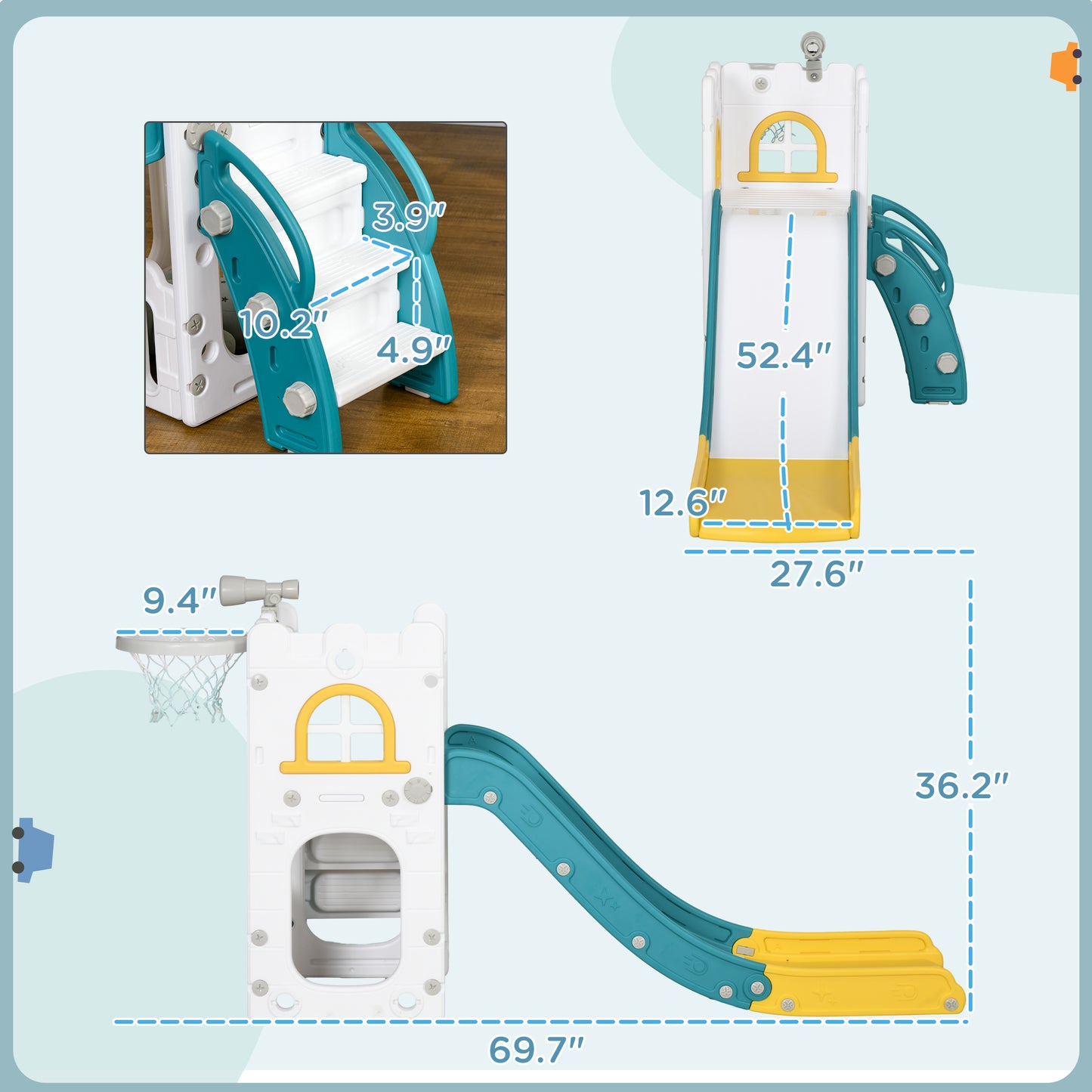 5 in 1 Toddler Playset