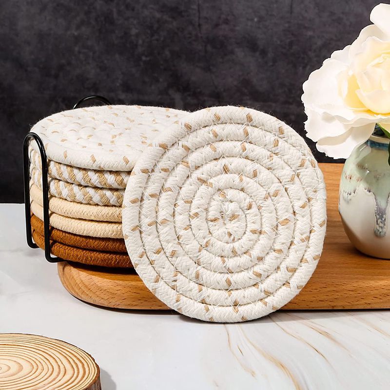 Cotton thread placemat