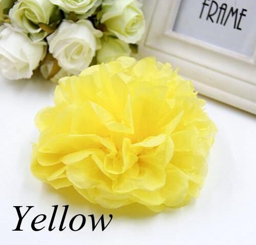 15pcs Tissue Paper Pom Poms