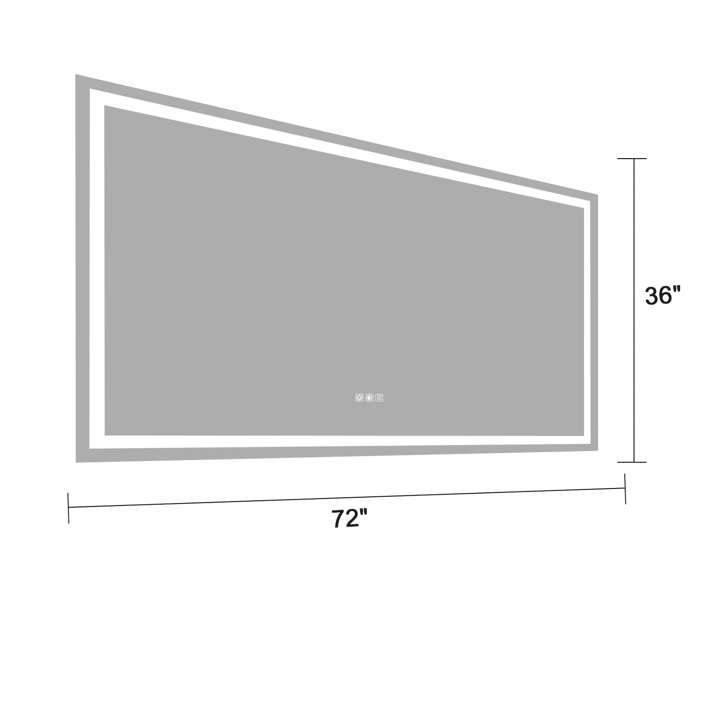 72"×36" LED Mirror Light