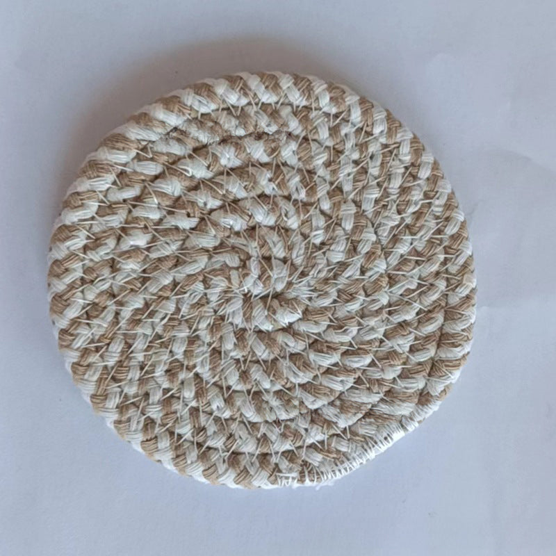 Cotton thread placemat
