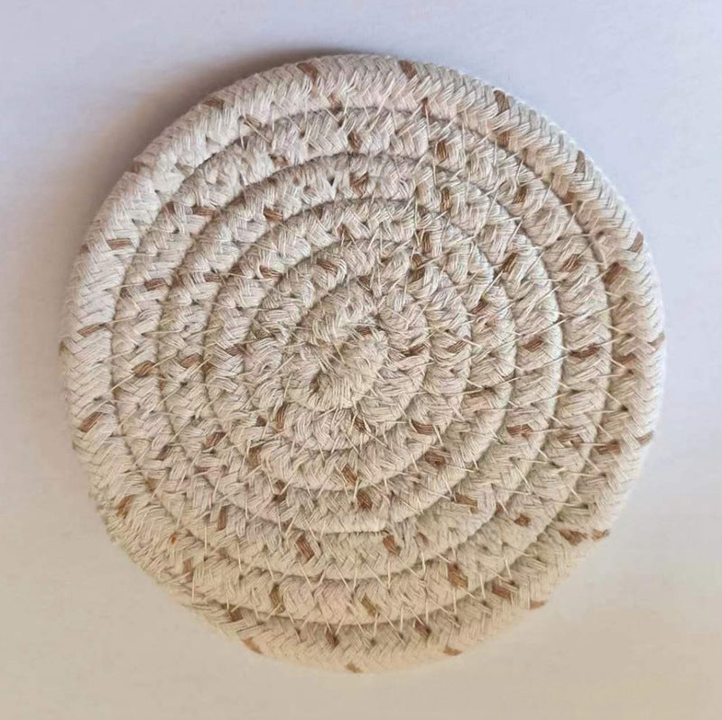Cotton thread placemat