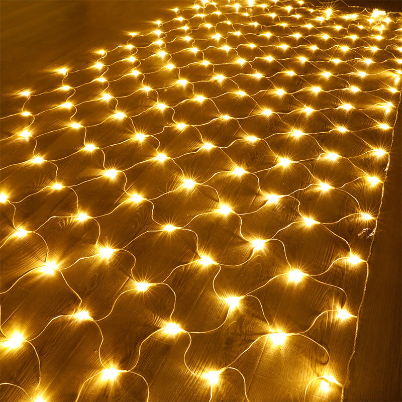 LED solar fishing net light