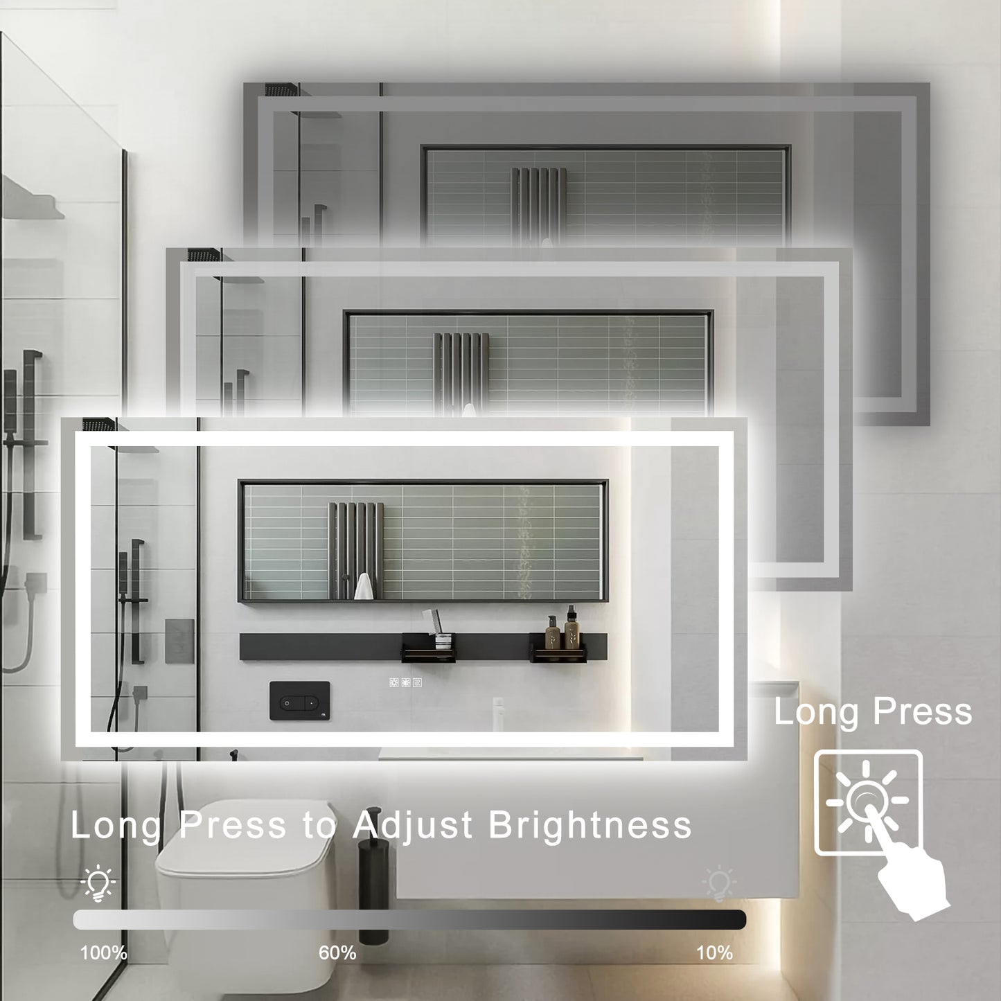 72"×36" LED Mirror Light