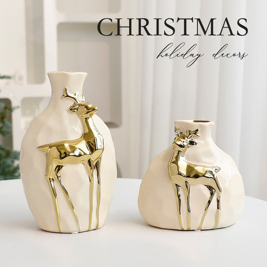 Deer Vase Set