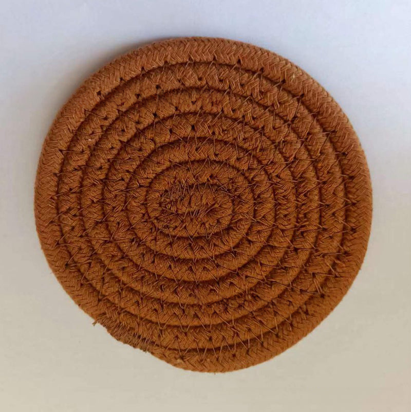 Cotton thread placemat