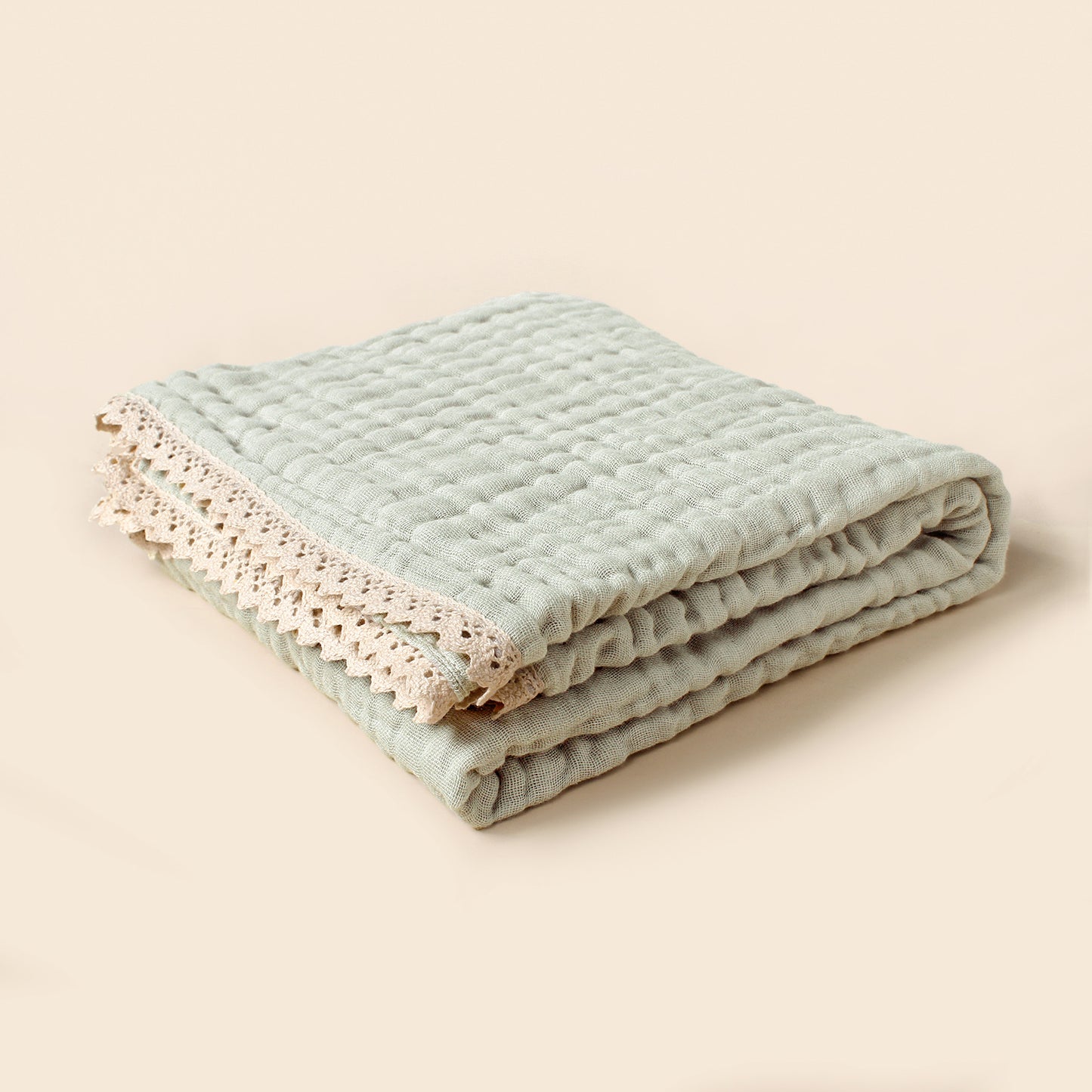 Cotton Baby Lace Blanket
