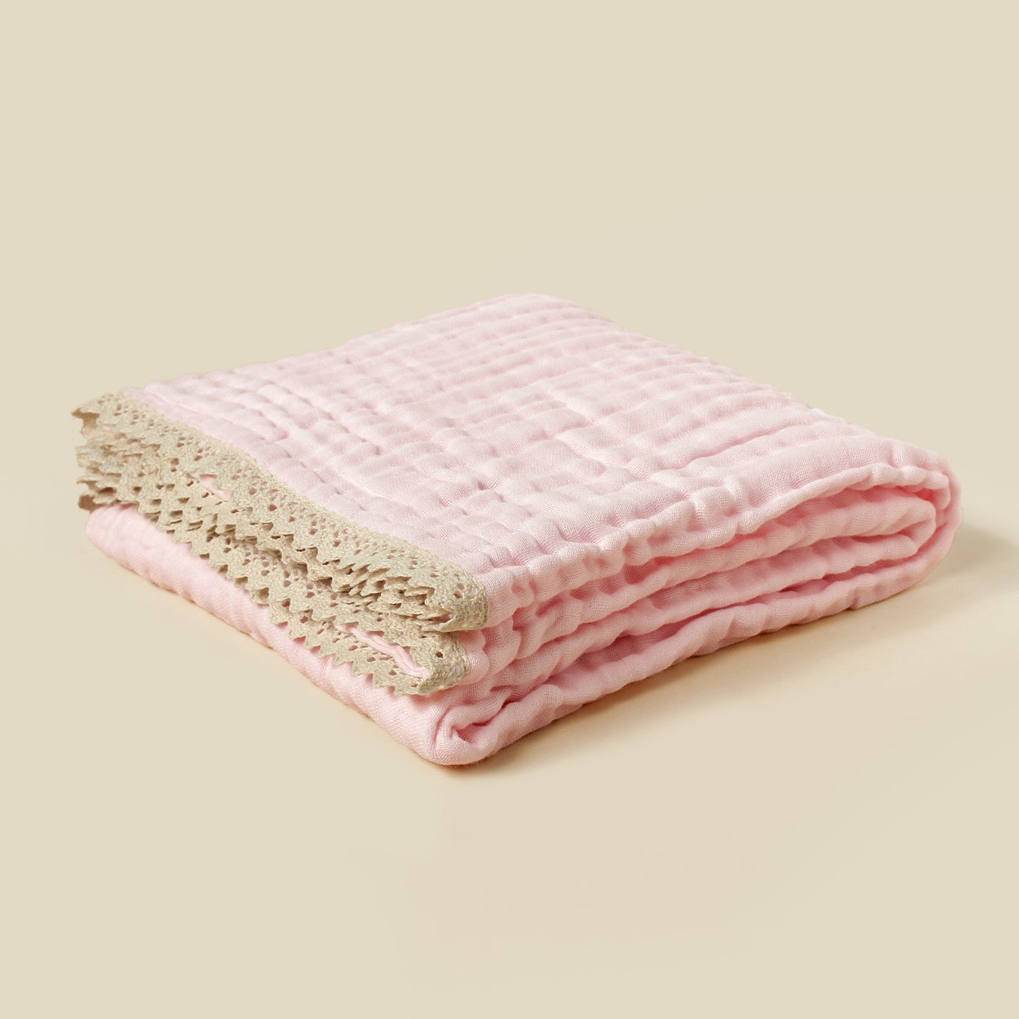 Cotton Baby Lace Blanket