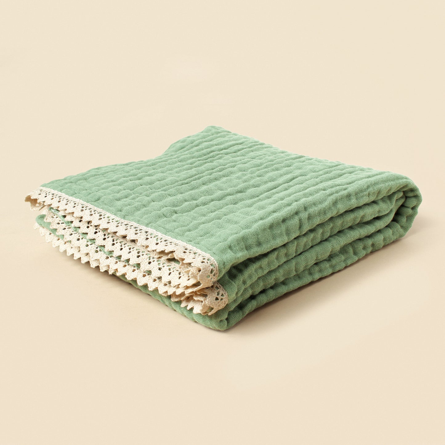 Cotton Baby Lace Blanket
