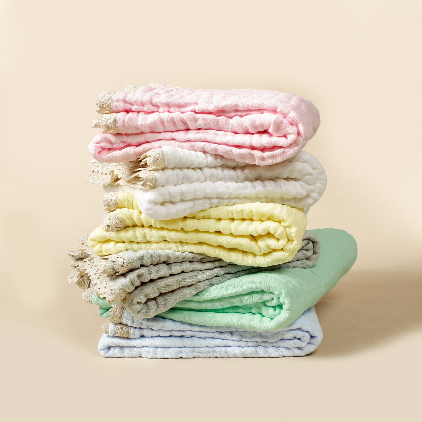 Cotton Baby Lace Blanket