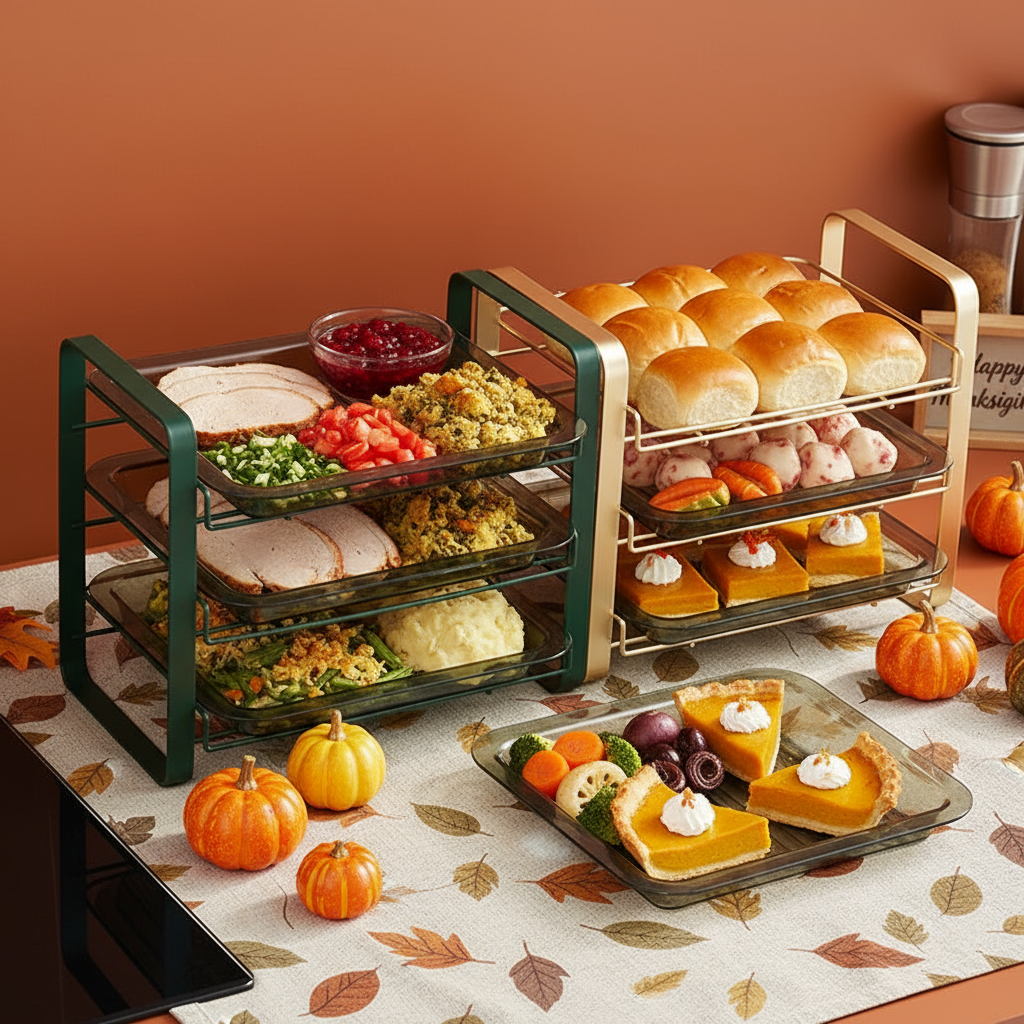 Luxury Iron Art Storage and Preparation Tray