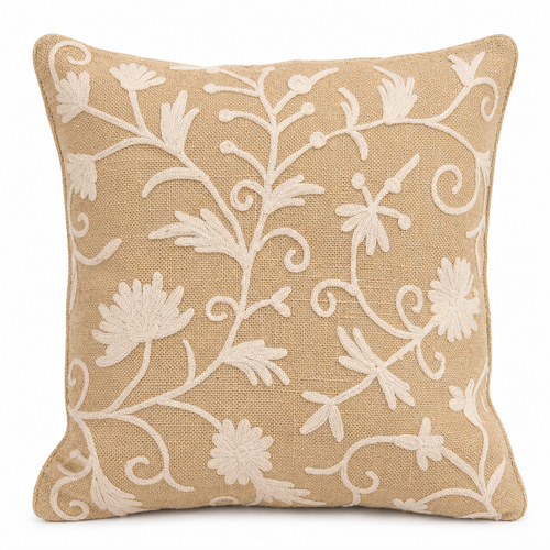 ML11030 Vine Jute Pillow