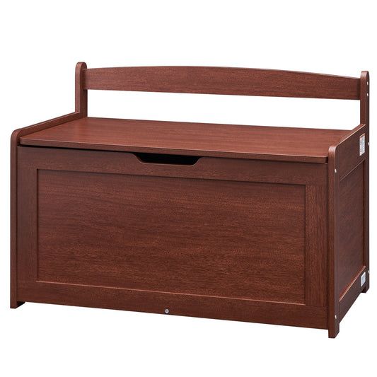 Wooden Toy Chest for Kids