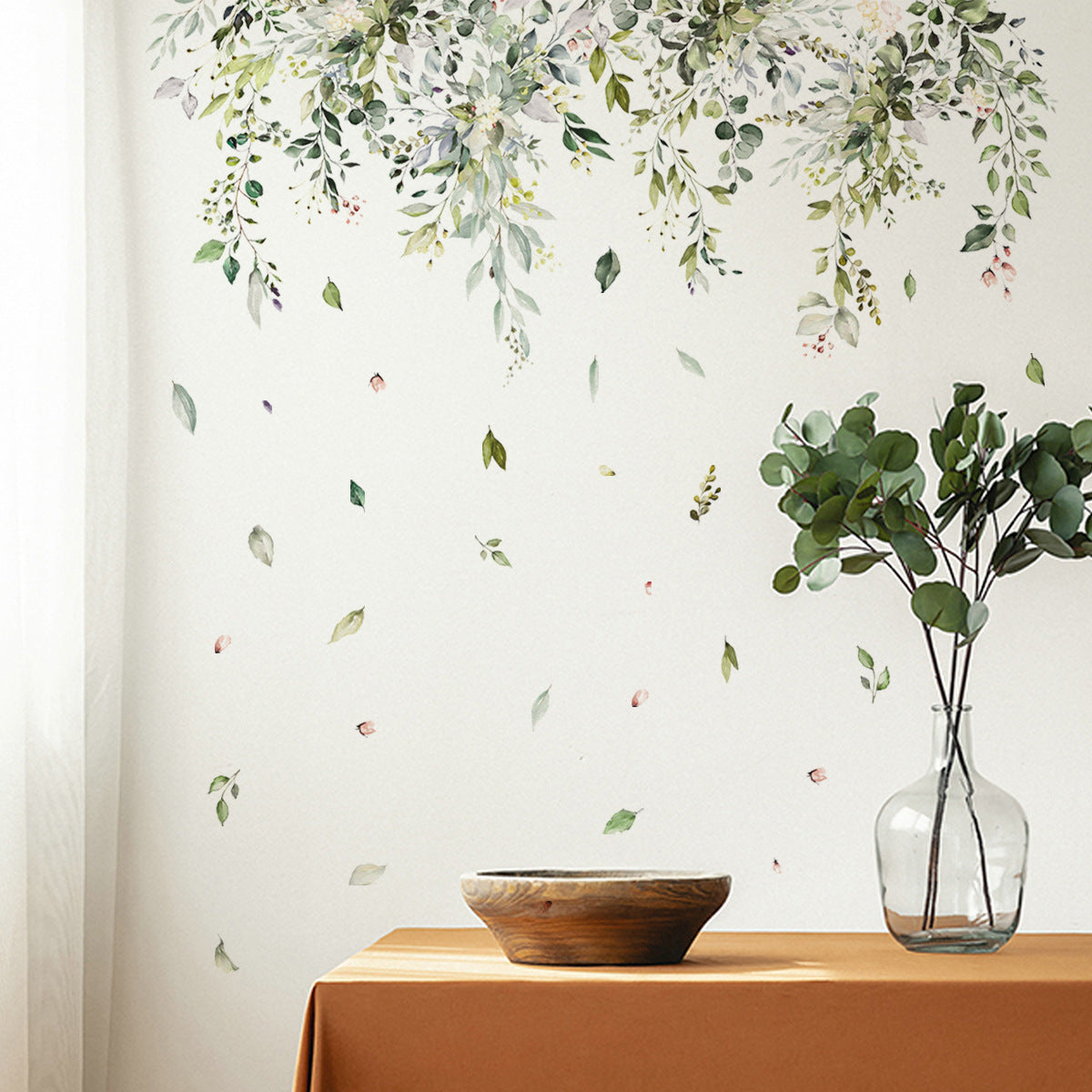 Flower Branches Wall Stickers