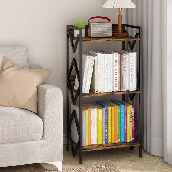 3-tier Bookshelves For Small Spaces