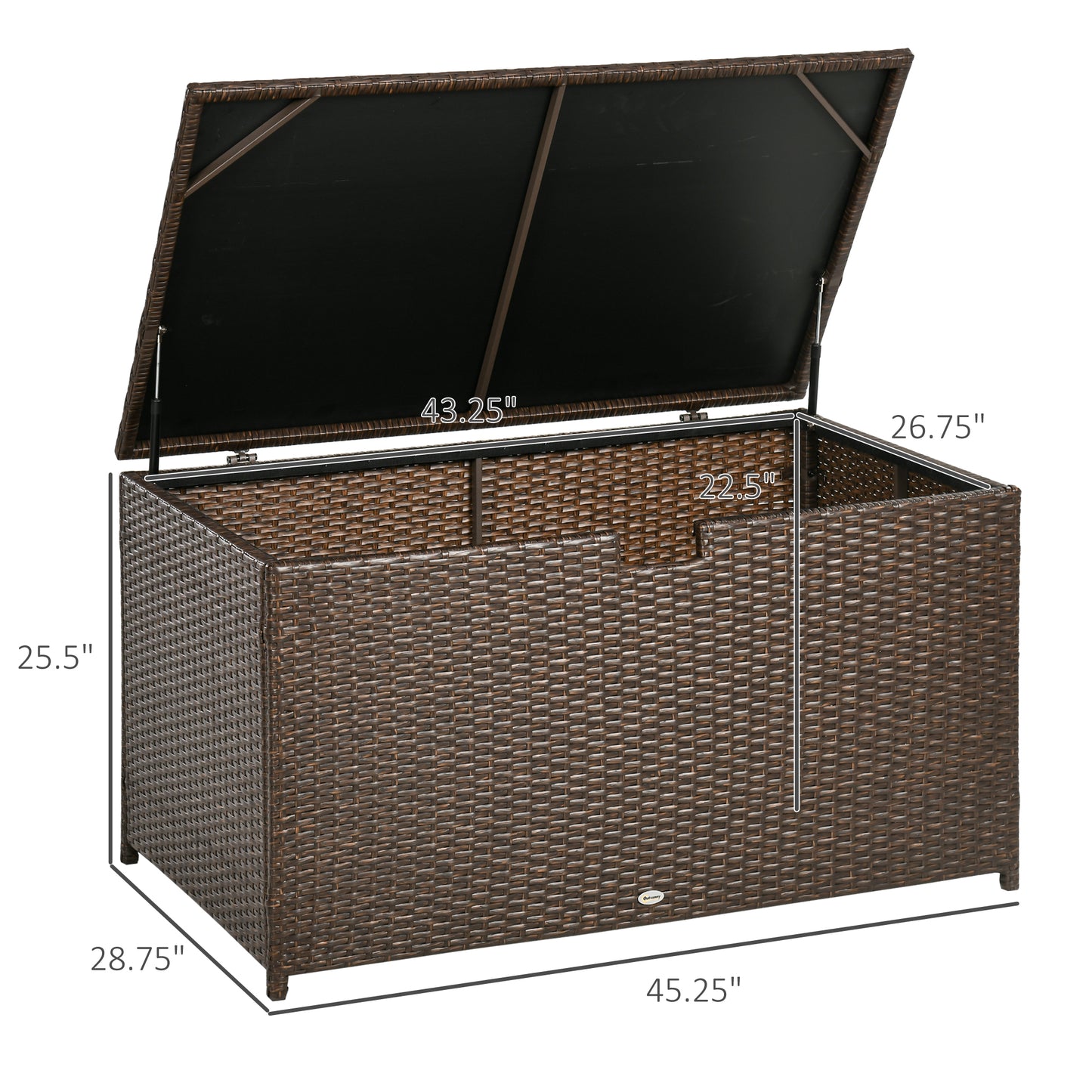 113 Gallon Outdoor Storage Box