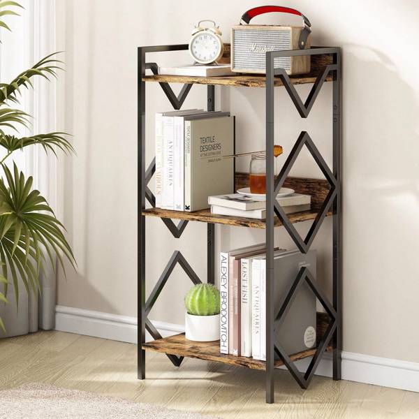 3-tier Bookshelves For Small Spaces