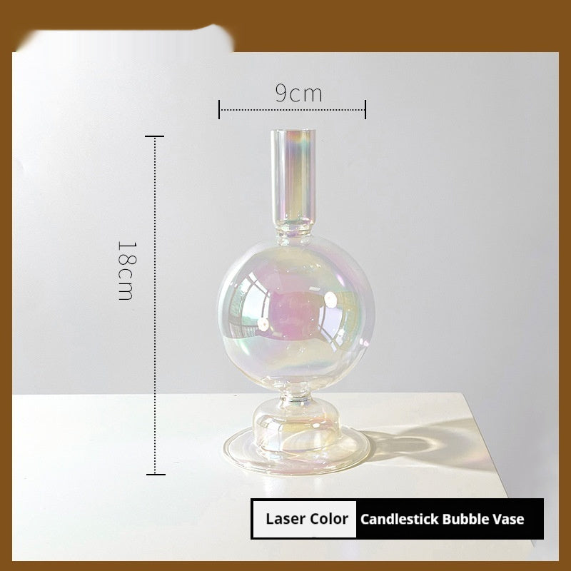 Stained Glass Candle Holder