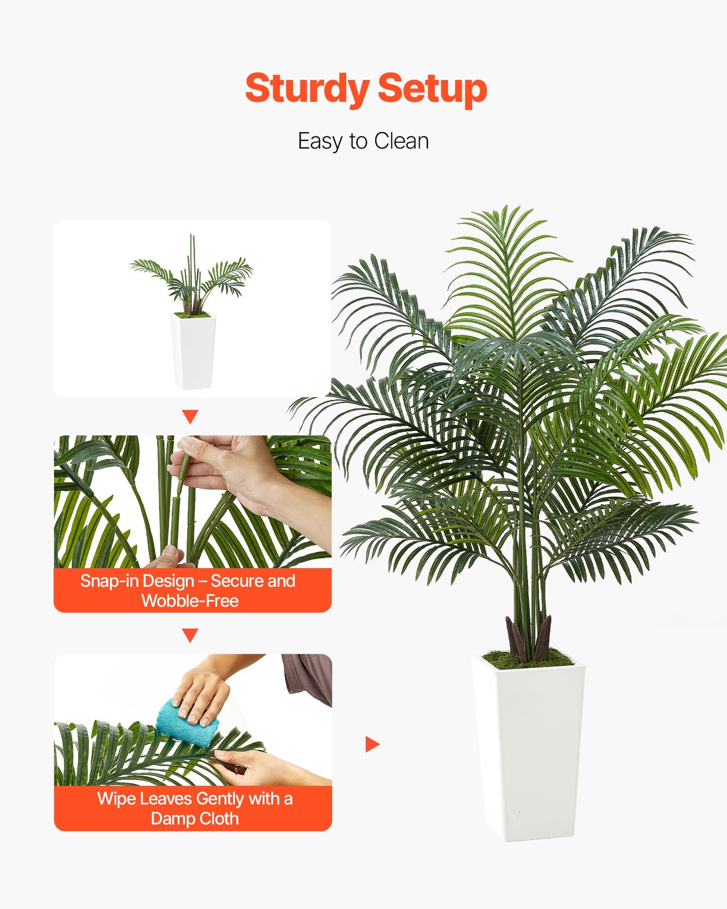 5ft Artificial Areca Palm Tree