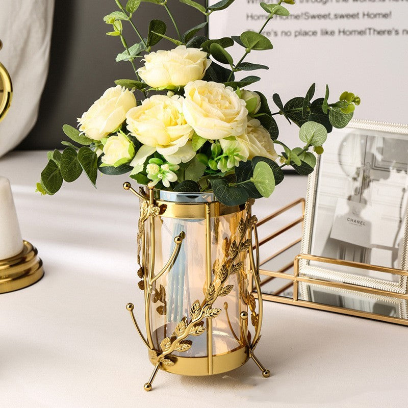 Metal Vase Ornament Decoration