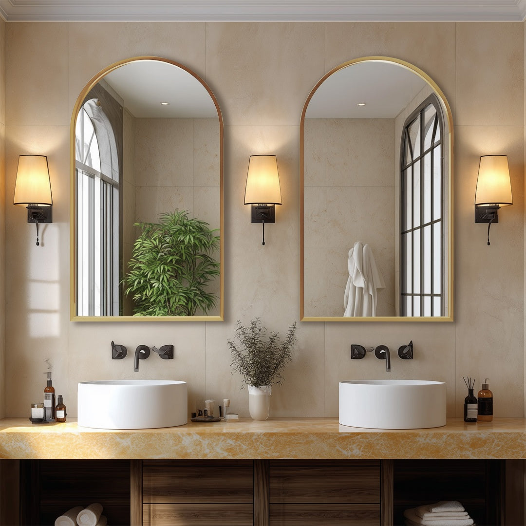 Metal Frame Wall Mirror