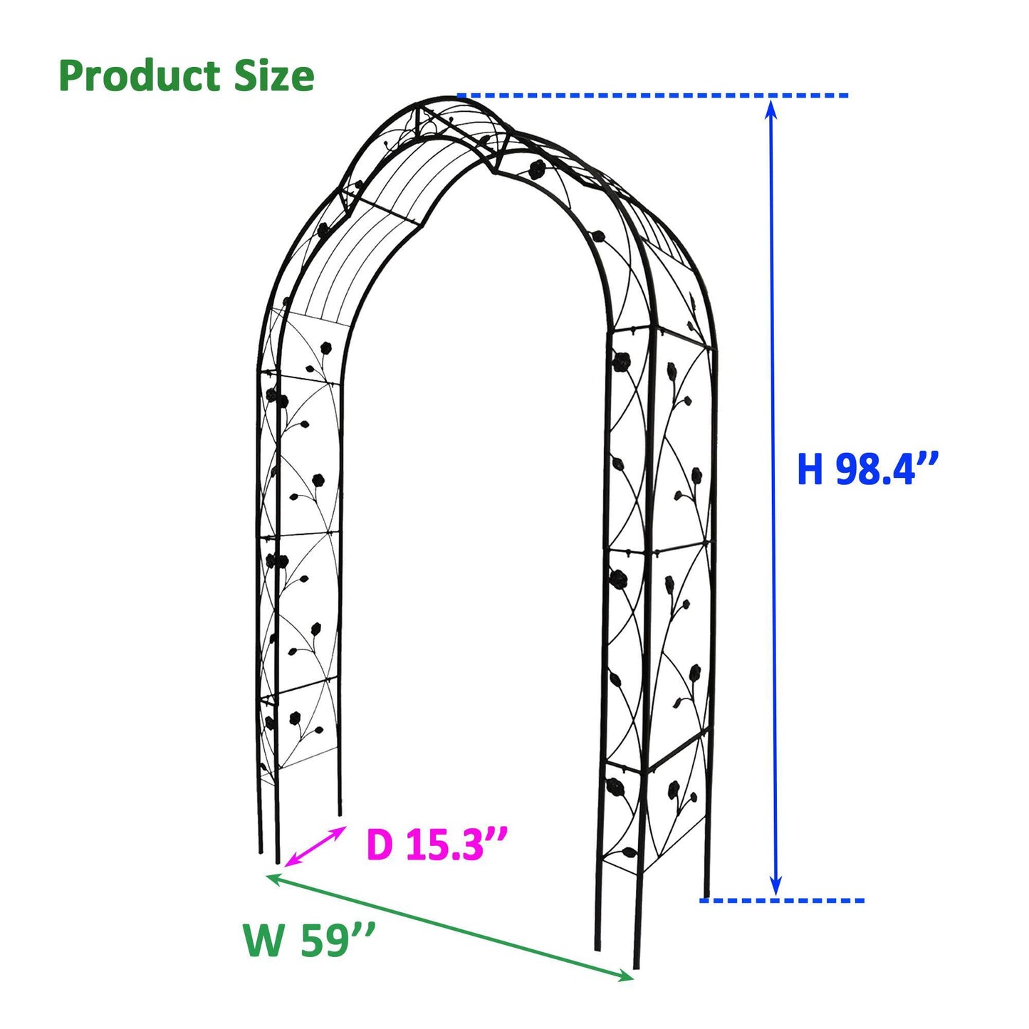 Metal Garden Arch