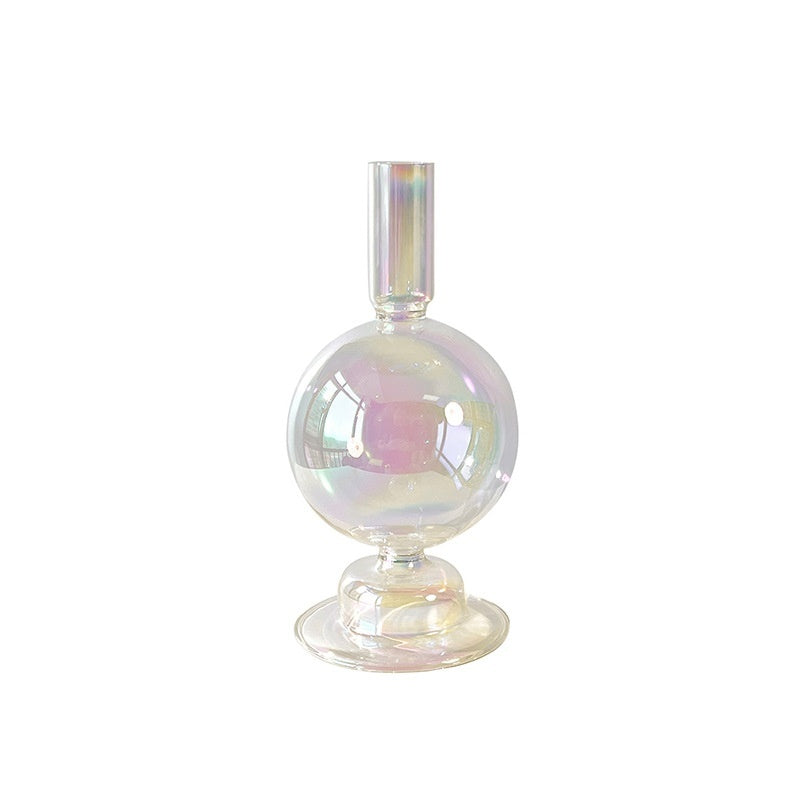 Stained Glass Candle Holder