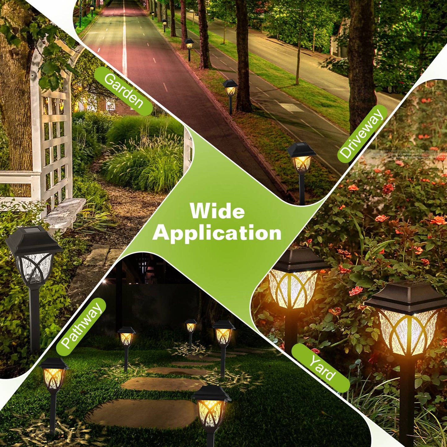 6Pack Solar Powered Lights