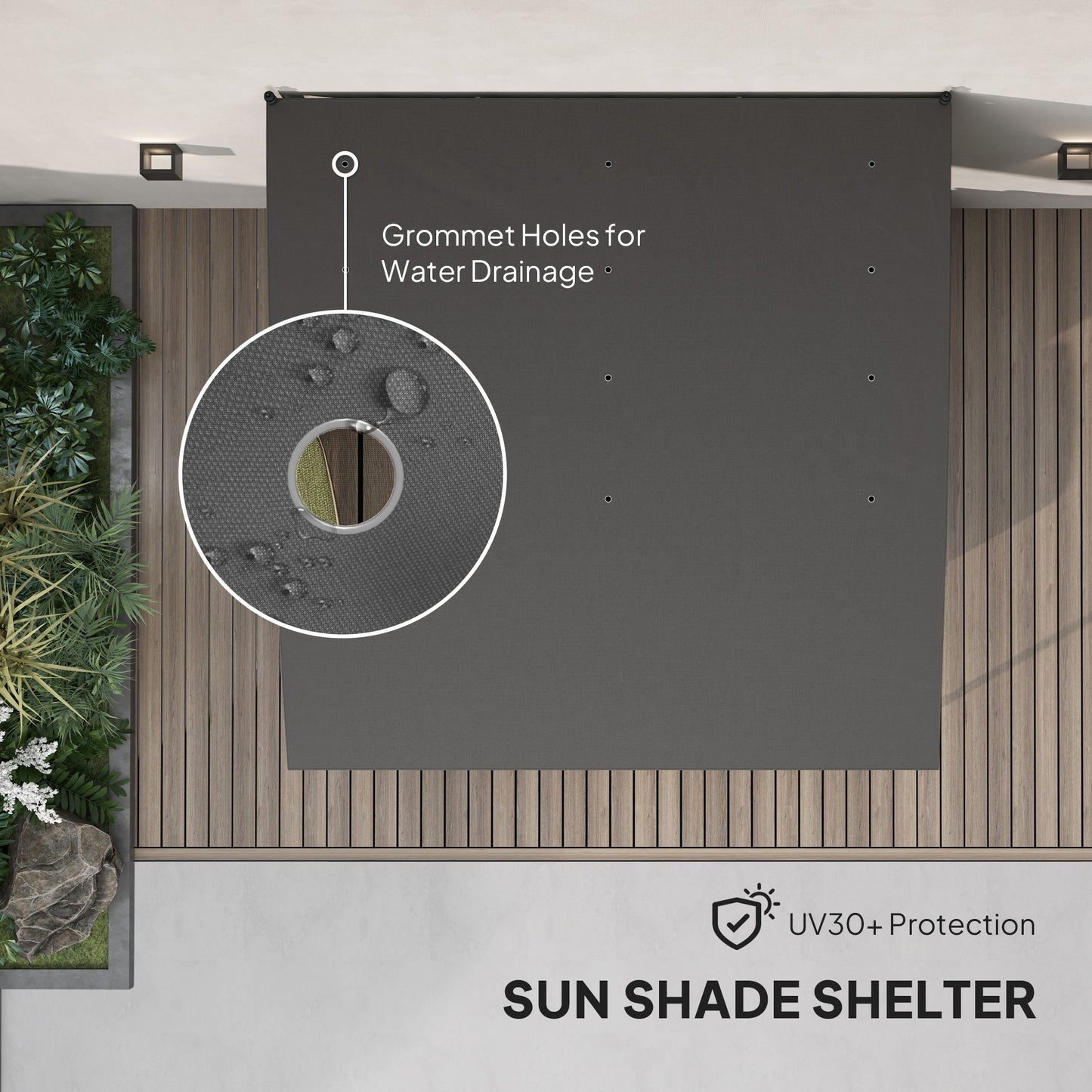 10' X 10' Outdoor Shade