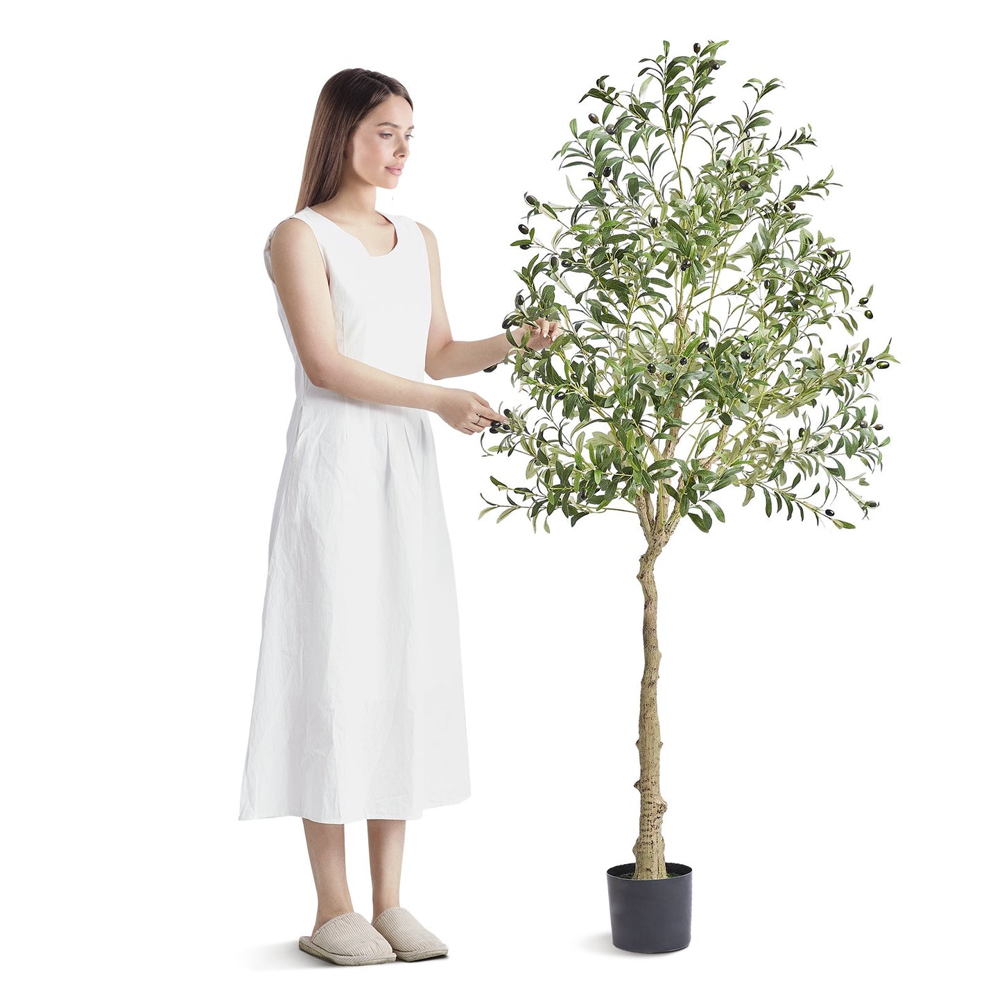 Artificial Olive Tree, 6 FT Tall