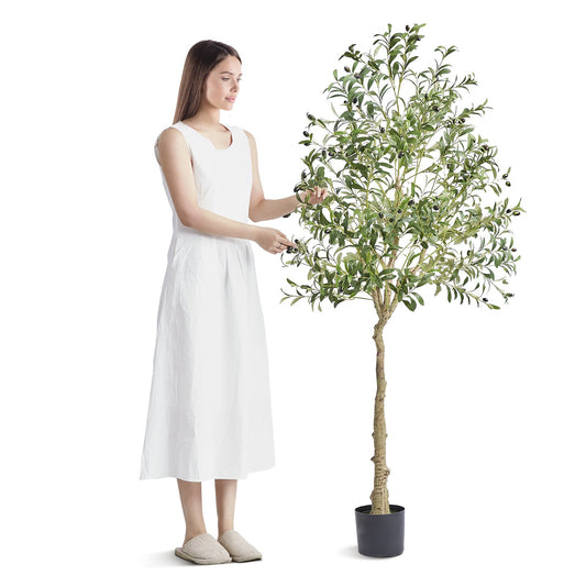 Artificial Olive Tree, 6 FT Tall