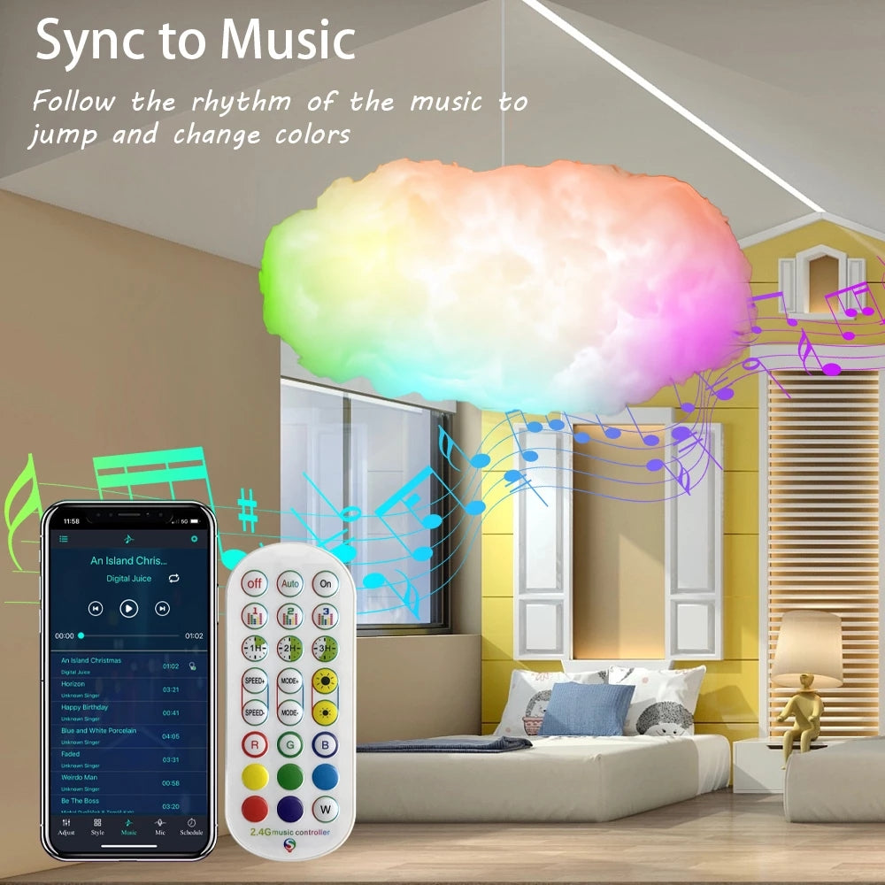 USB Cloud RGBIC Ambient Light