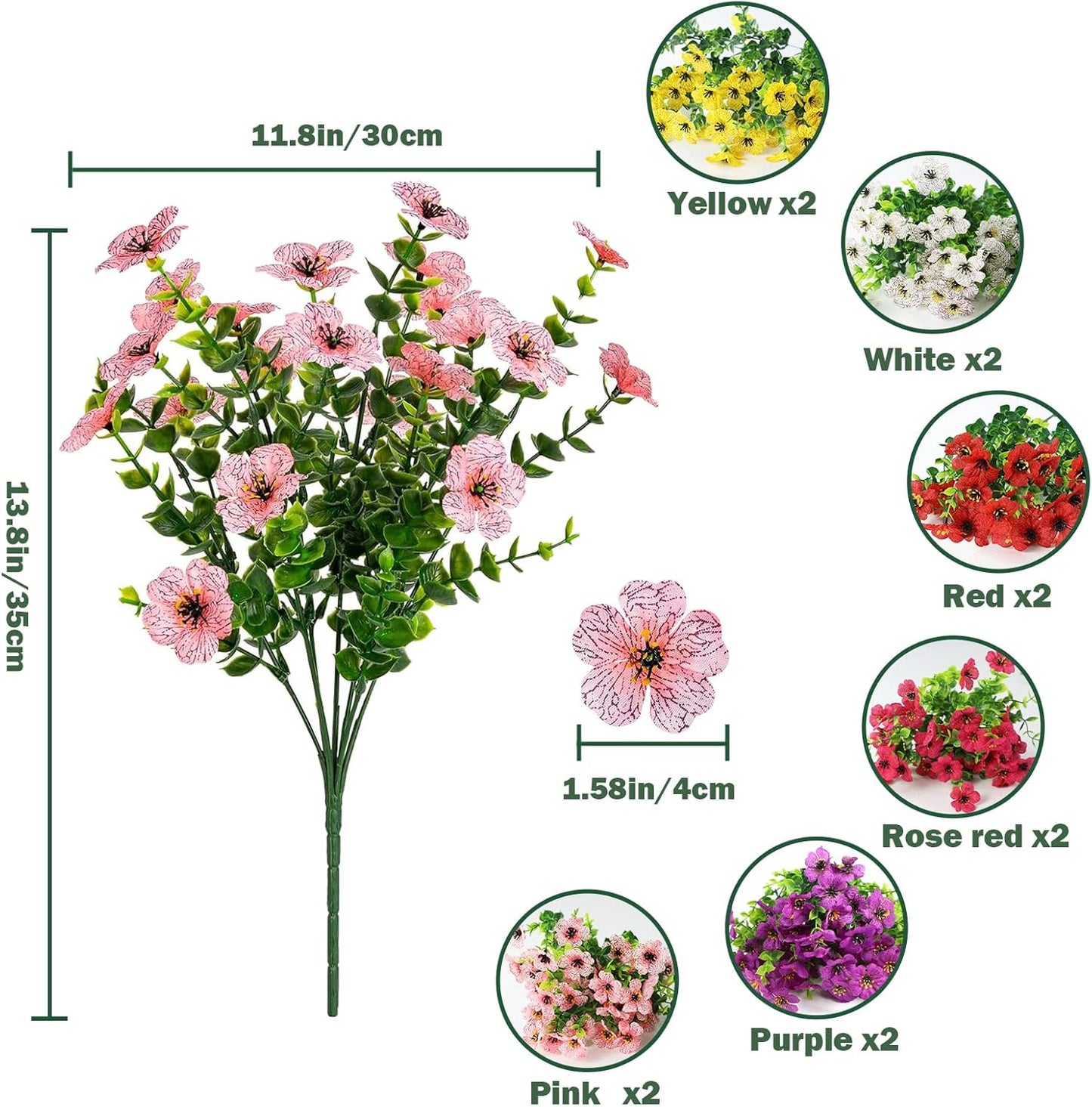 Realistic Artificial Flowers for Outdoors