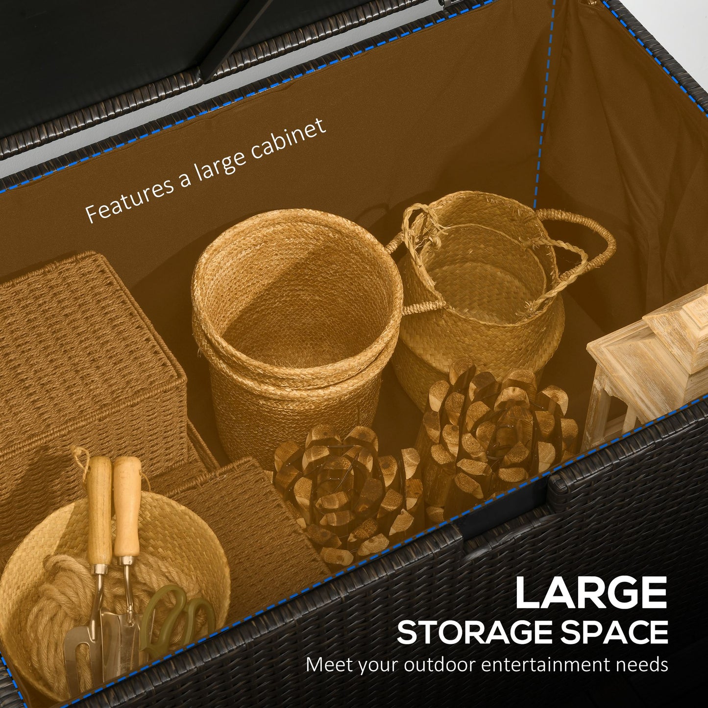 113 Gallon Outdoor Storage Box
