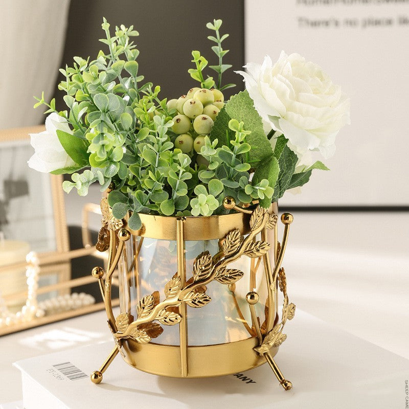 Metal Vase Ornament Decoration